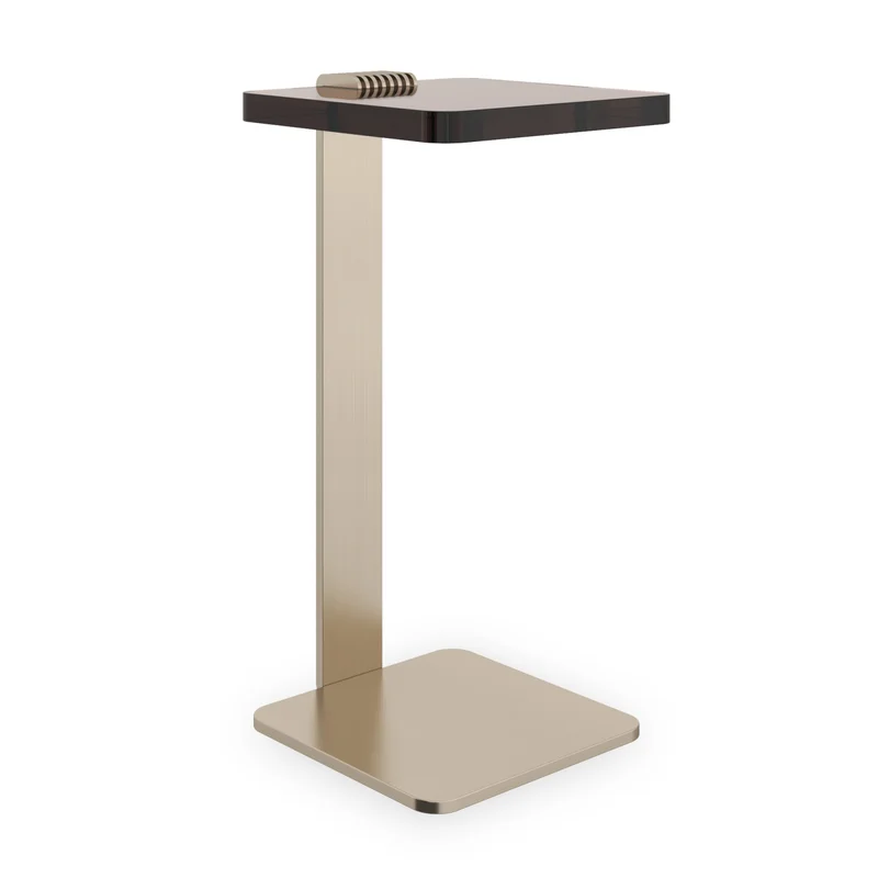 Smoked Bronze Glass Spot Table | Caracole Counter Balance