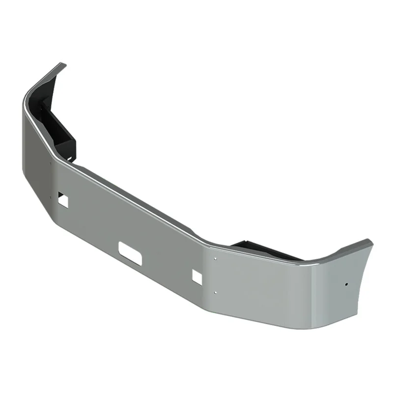 Peterbilt 386 16" Set Back Axle Chrome Bumper