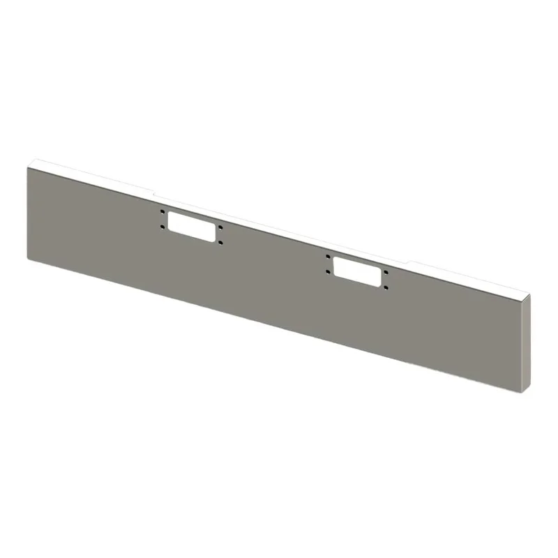18" Boxed End with Tow Holes Chrome Plated Bumper for Peterbilt 359