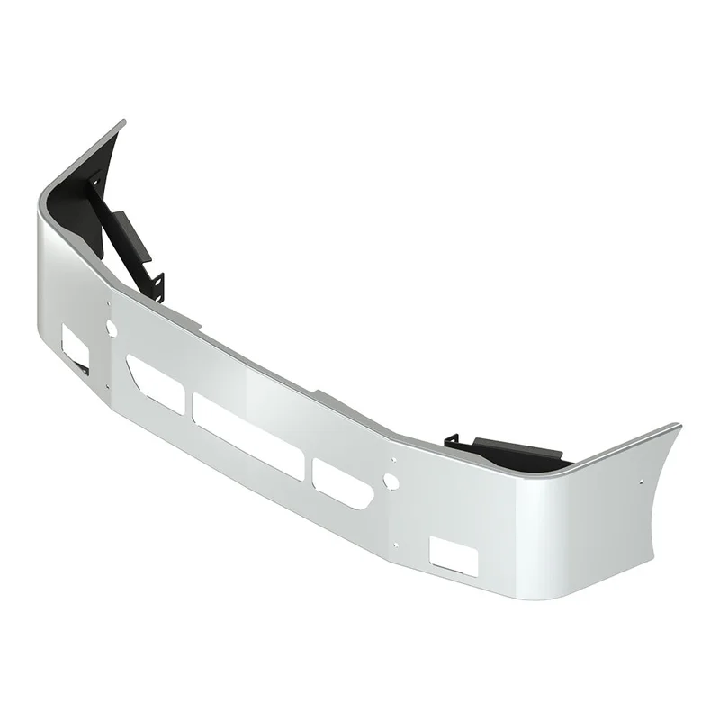 18" FL Columbia Set Back Chrome Bumper with Fog Tow and Vent Cut Outs