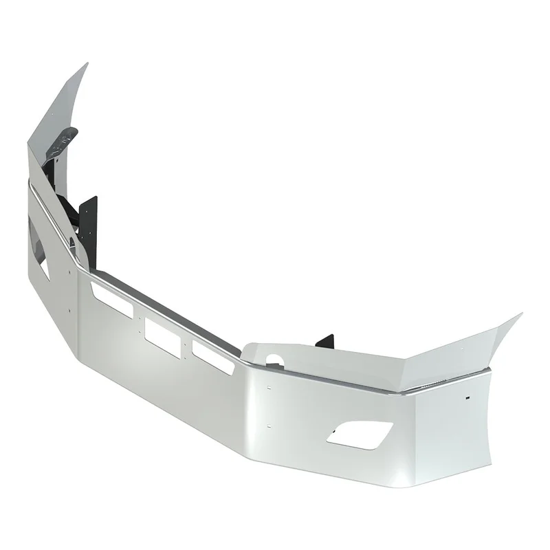 18" FL Cascadia SBA Chrome Bumper with Vent Tow Radar and Fog