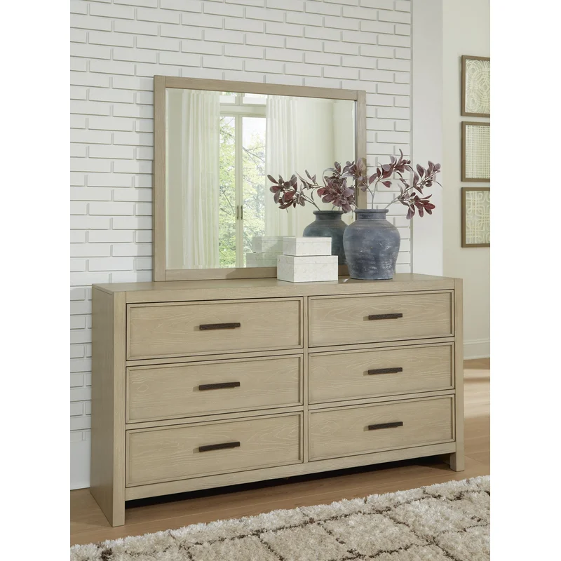 Calmoro Dresser and Mirror