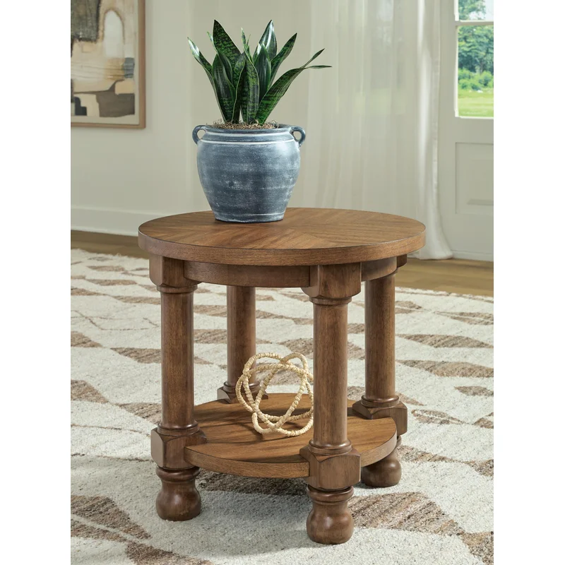 Chadworth Round End Table