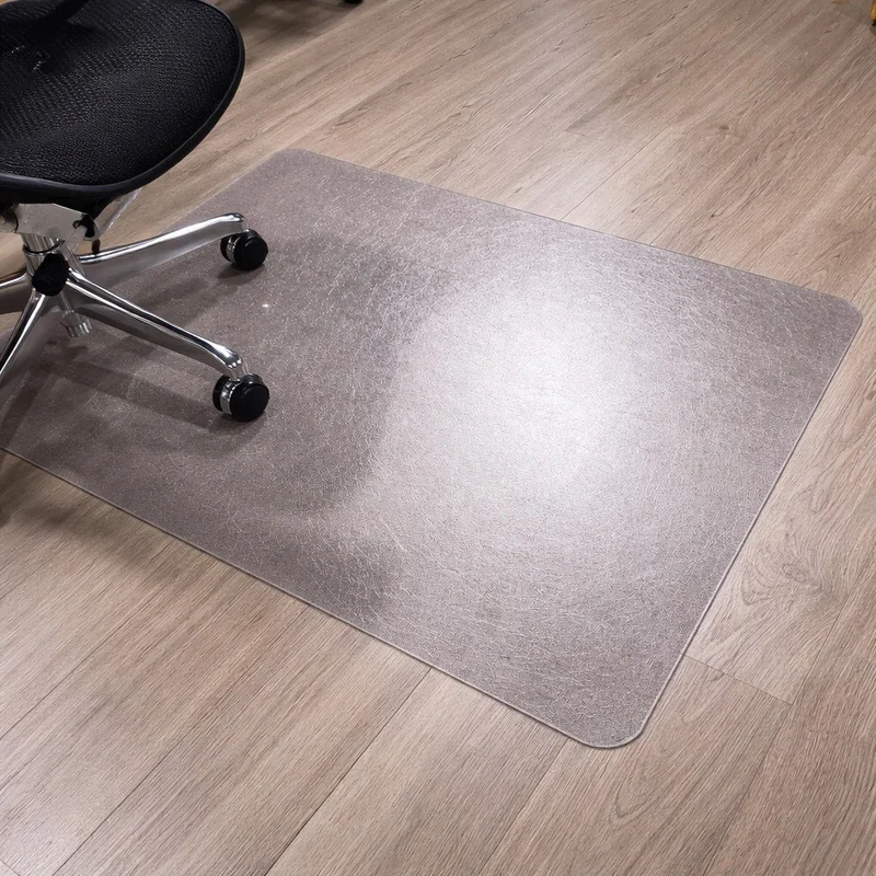 Hard Surface Chair Mat - No Lip 46" x 60" Clear