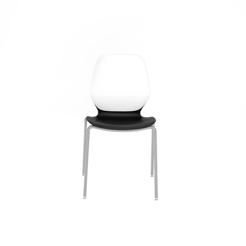 Safco Arcozi Four-Leg Stack Chair - Plastic Armless