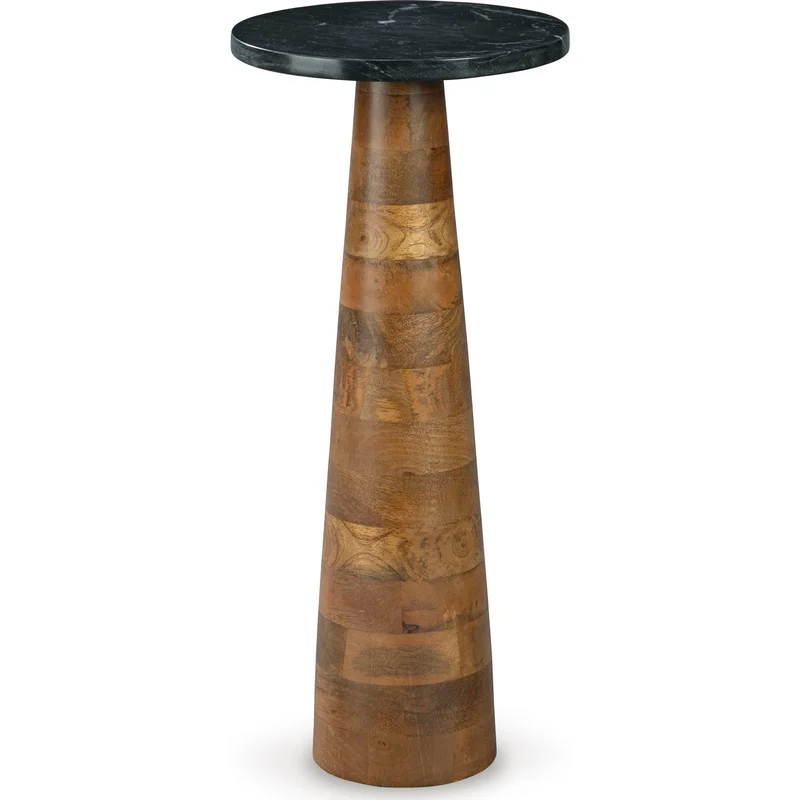 Quinndon Accent Table - Brown/Black