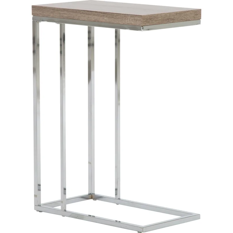 Aly Accent Table - Dark Taupe