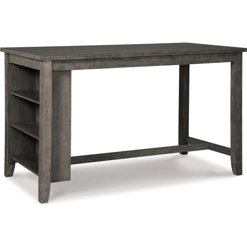 Caitbrook Counter Height Table - Dark Gray - (D388-13)
