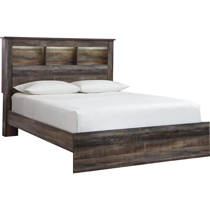 Drystan Bookcase Bed - Multi