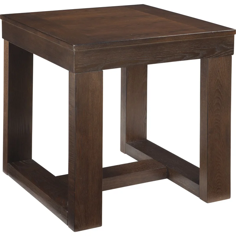 Watson End Table - Dark Brown