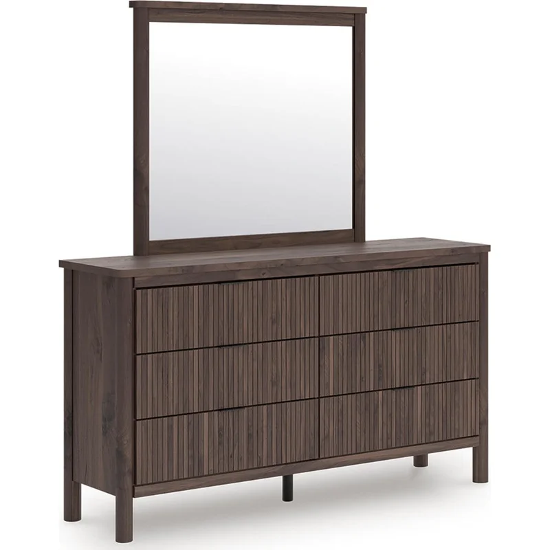 Pamytta Dresser and Mirror - Brown