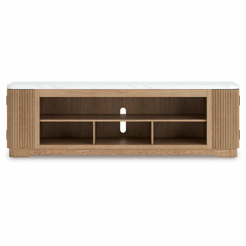 Camdill TV Stand - Light Brown