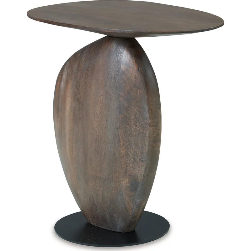 Cormmet Accent Table - Brown/Black