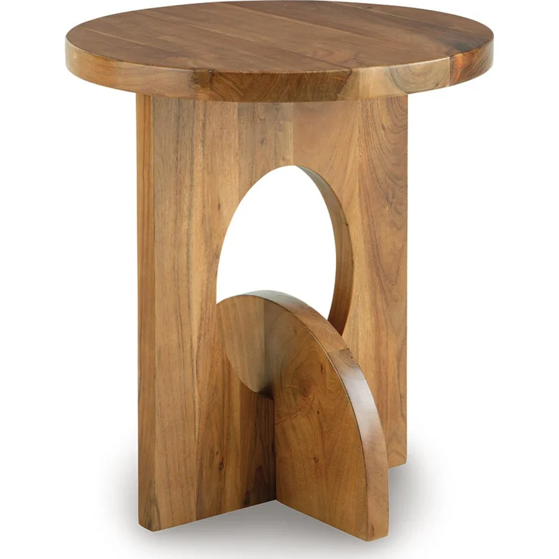 Hollbourne Accent Table - Brown