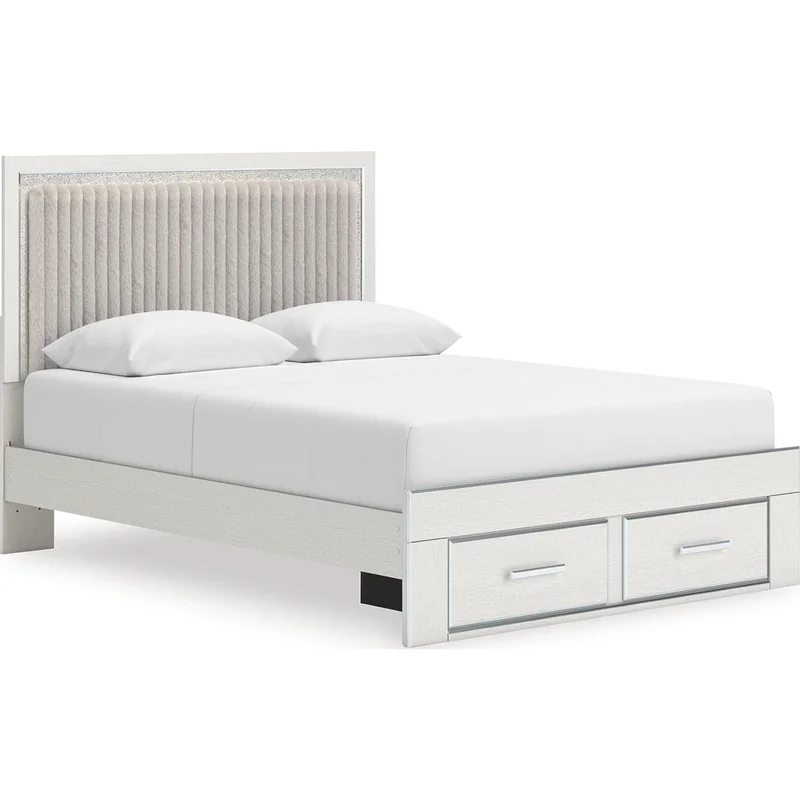 Zuraleus Queen Storage Bed - White