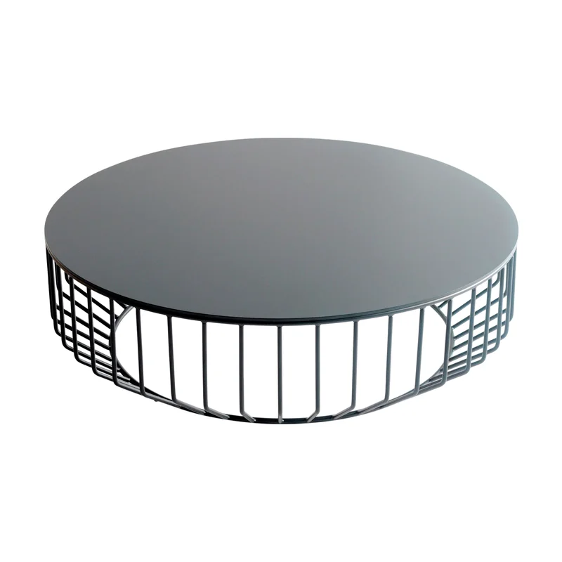 Wired Metal Outdoor Coffee Table