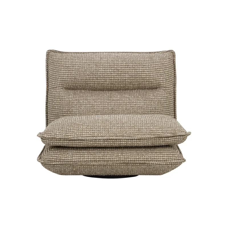 Colson Swivel Armless Lounge Chair
