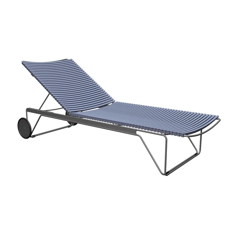 Click Outdoor Adjustable Chaise Longue