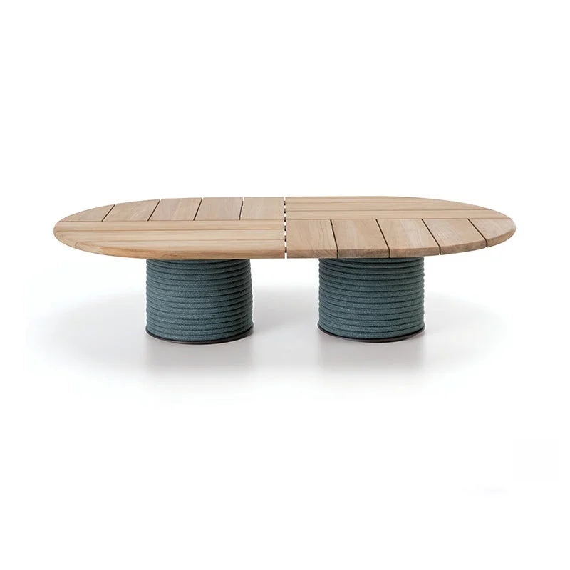 Patio Outdoor Oval Coffee Table