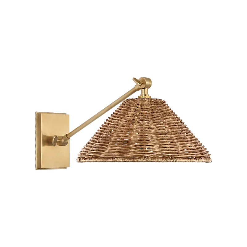 Visual Comfort Signature x Marie Flanigan Wimberley Single Library Wall Sconce