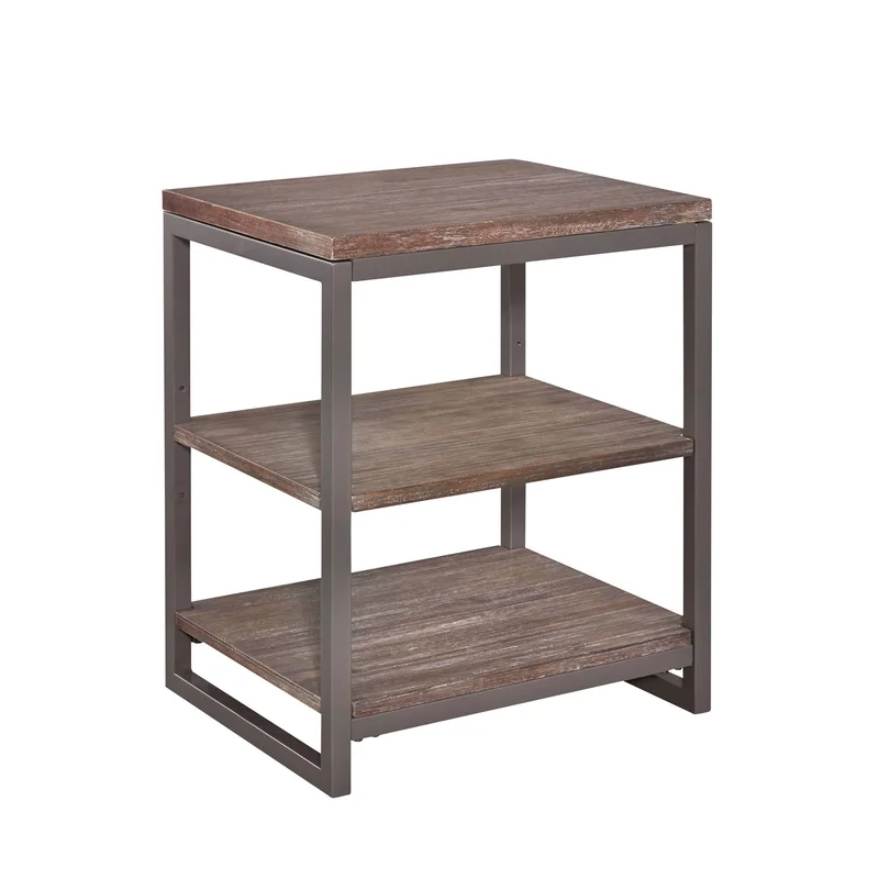 Barnside - Nightstand - Dark Gray