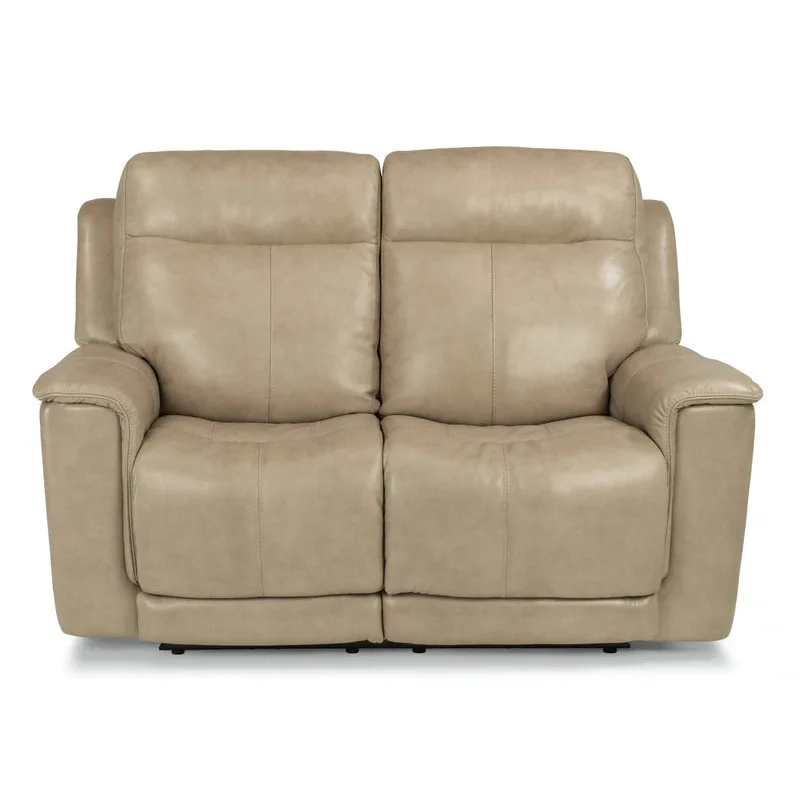Miller Power Reclining Loveseat with Power Headrests & Lumbar
