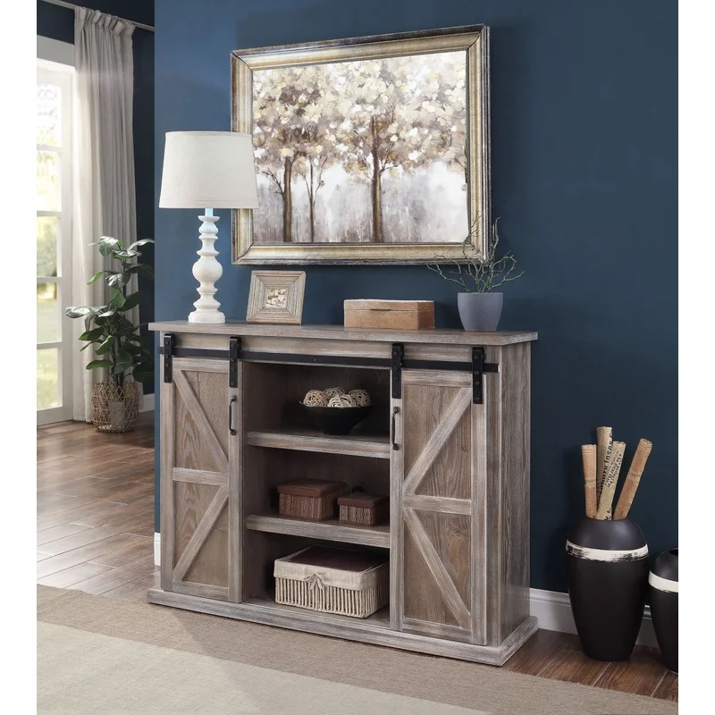 ACME Orabella TV Stand Rustic Natural 91614